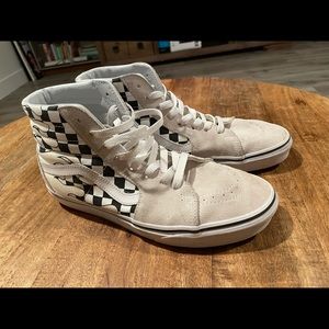 Checkered High Top Vans